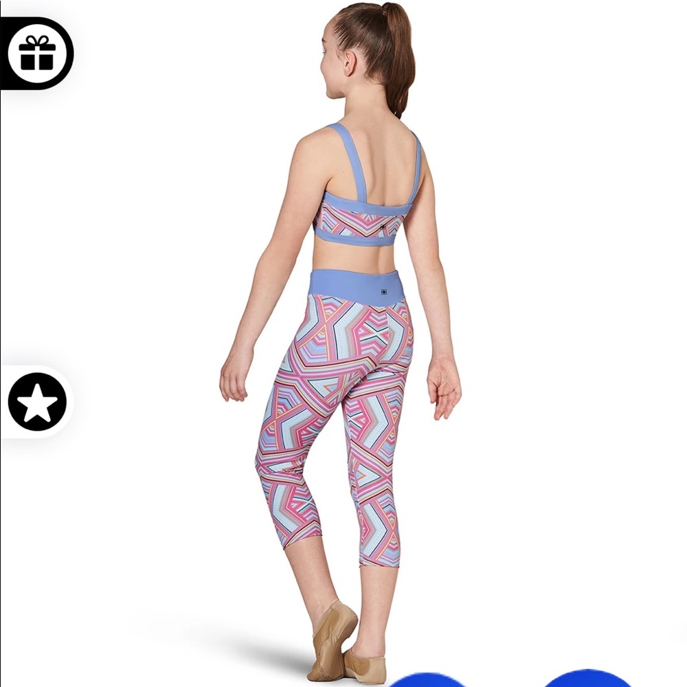 Girl’s Kaia by Bloch Dance Halter Top - Picture 3 of 12
